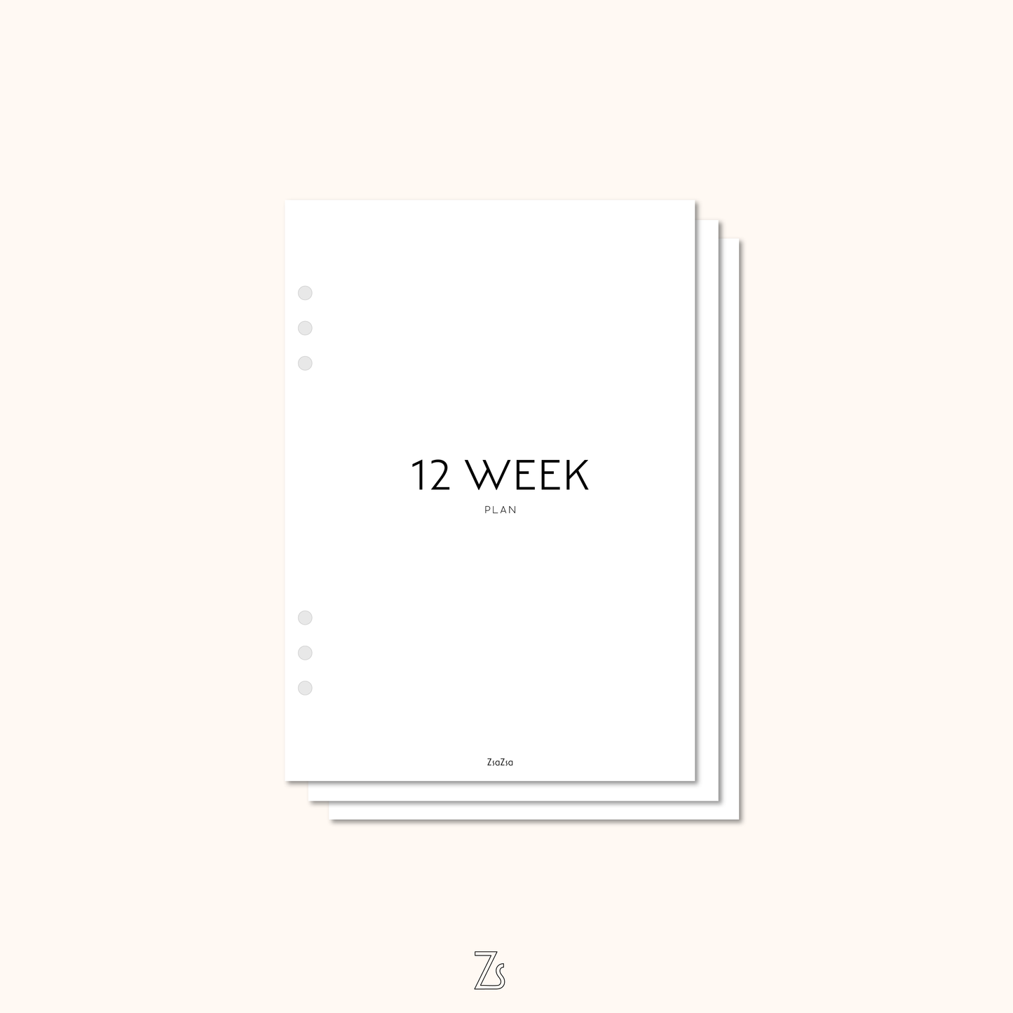 12 Week Planner Bundle