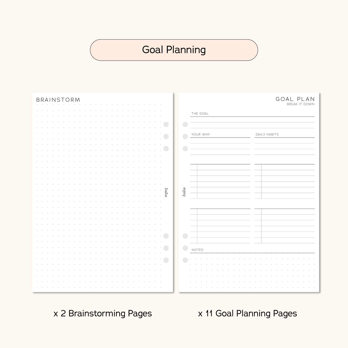 12 Week Planner Bundle