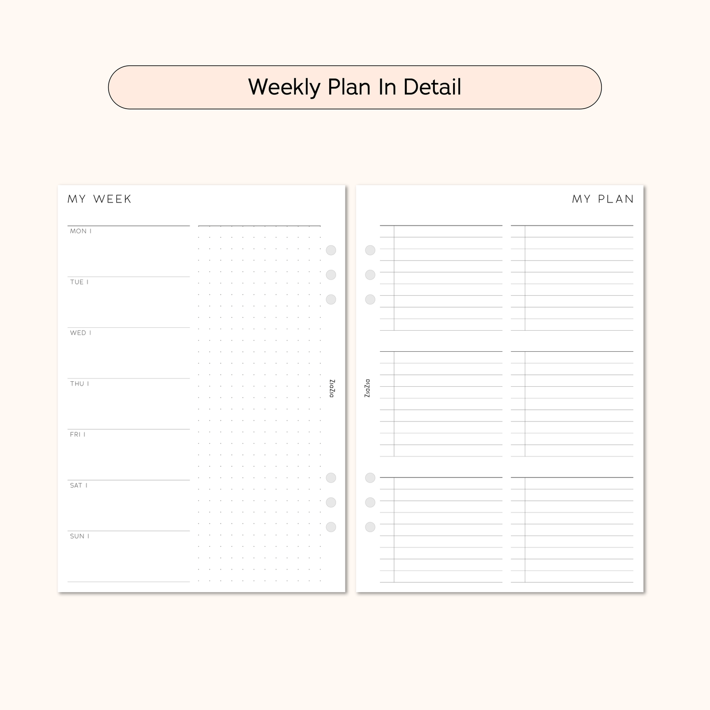 12 Week Planner Bundle