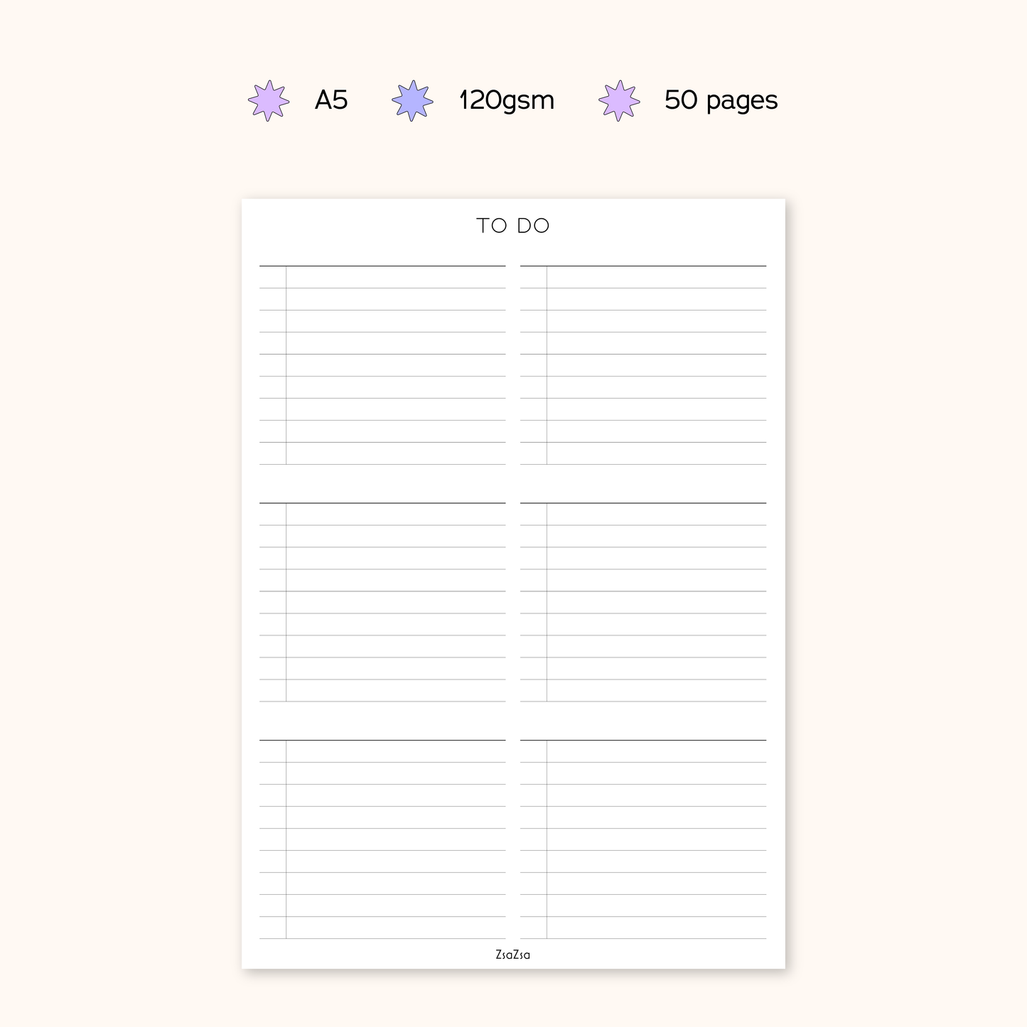 To Do List Notepad