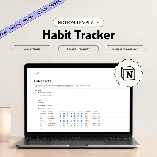 Free Habit Tracker Notion Template
